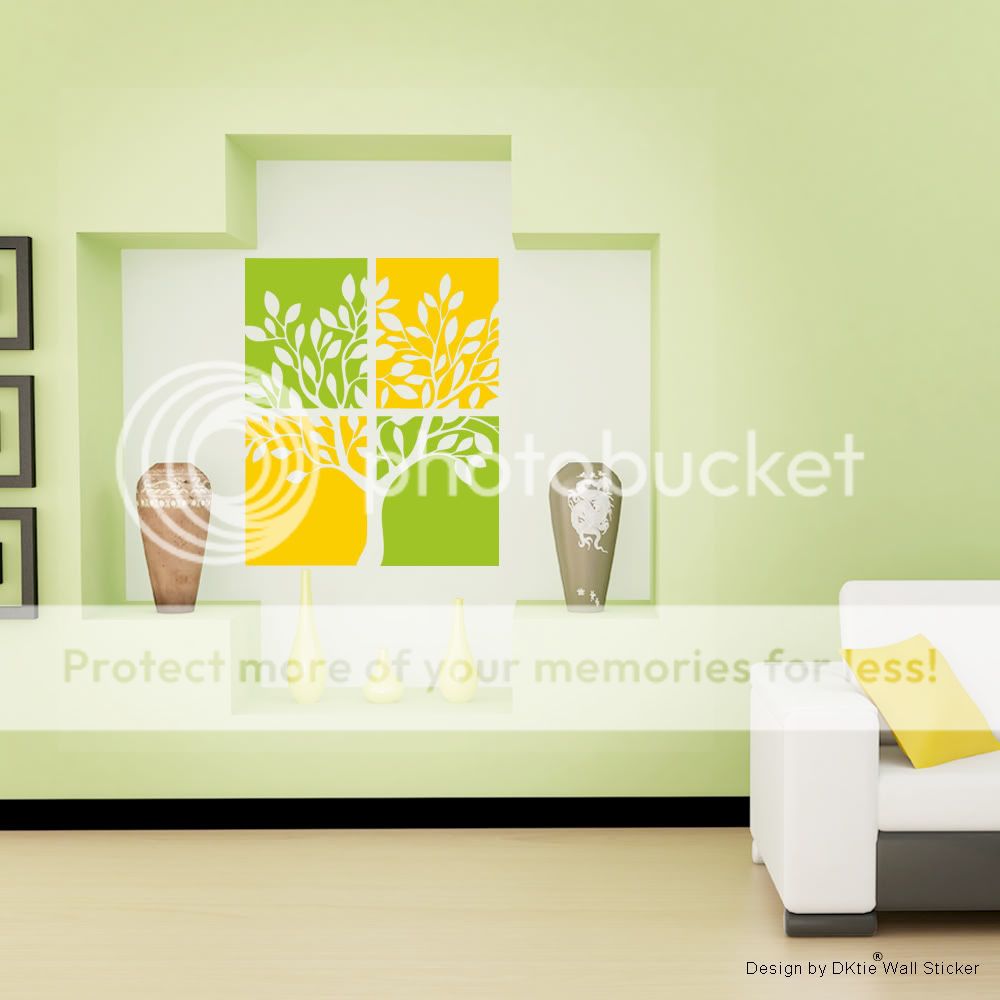 TREE Wall sticker/window vinyl Decor/Decorative wall sticker  