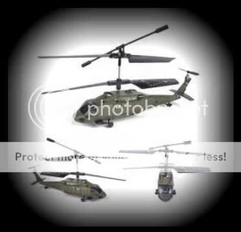 New Syma S013 UH 60 Mini 3 CH Black Hawk RC Helicopter