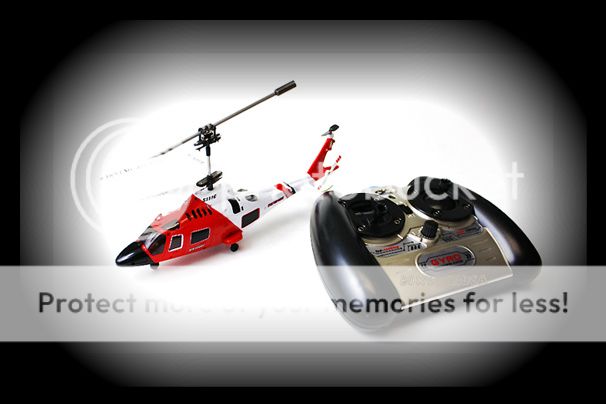 Syma S111 Gyro Helicopter Coast Guard 3.5 CH RC Remote Control S111G 